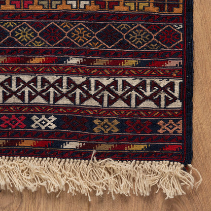 שטיח סומק אפשר משי צבעוני 200*135 SUMAK