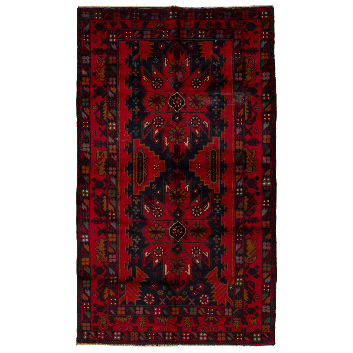 שטיח בלוץ' פרסי אדום 190*114 BALOCH