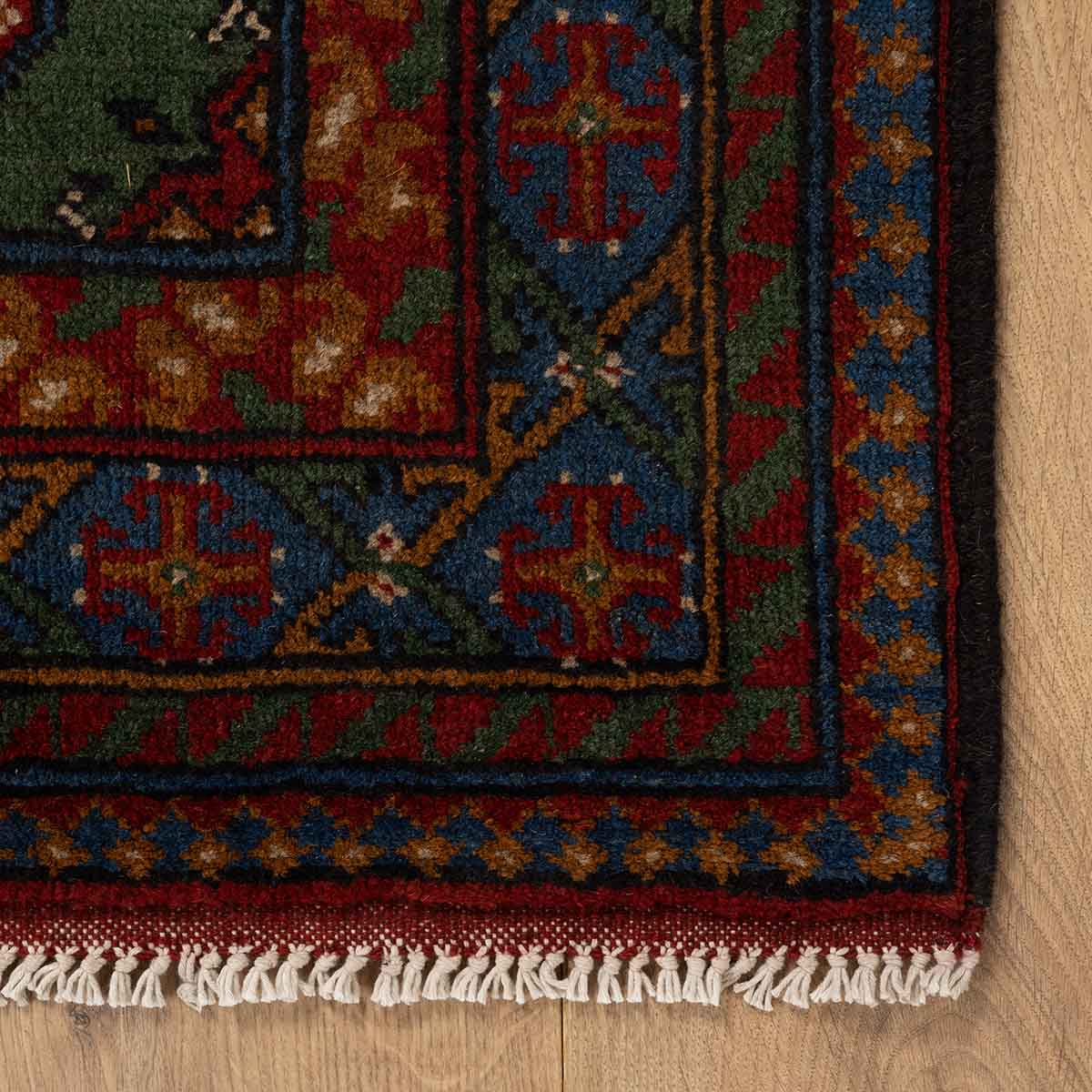 שטיח קאבול ירוק ראנר 202*100 KABUL