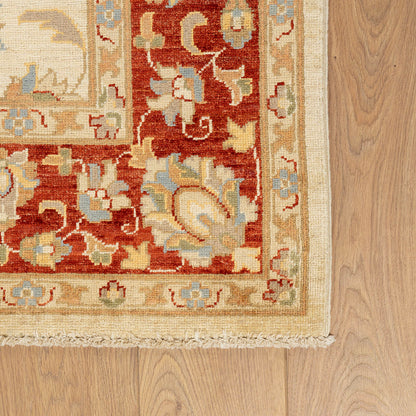 שטיח זיגלר בז'/אדום 268*184 ZIGLER