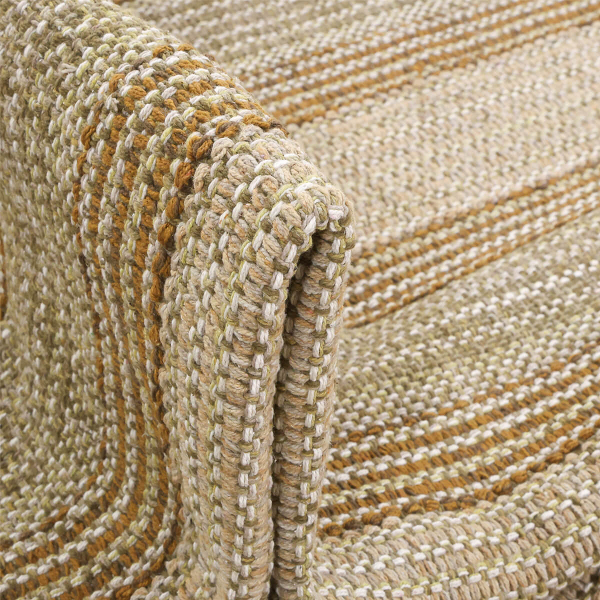 שטיח לוסי בז'/ירוק LUCY