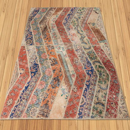 שטיח טלאים מעצבים צבעוני 240*170 PATCHE