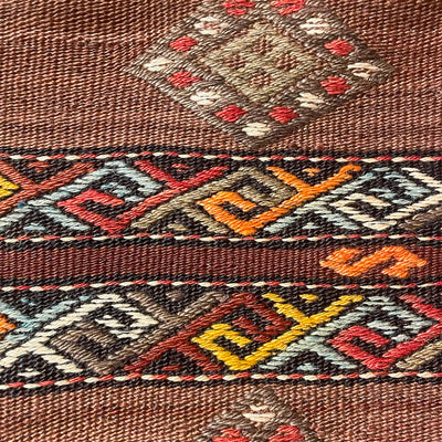 שטיח קילים אנטולי 00 צבעוני ראנר 370*126 KILIM