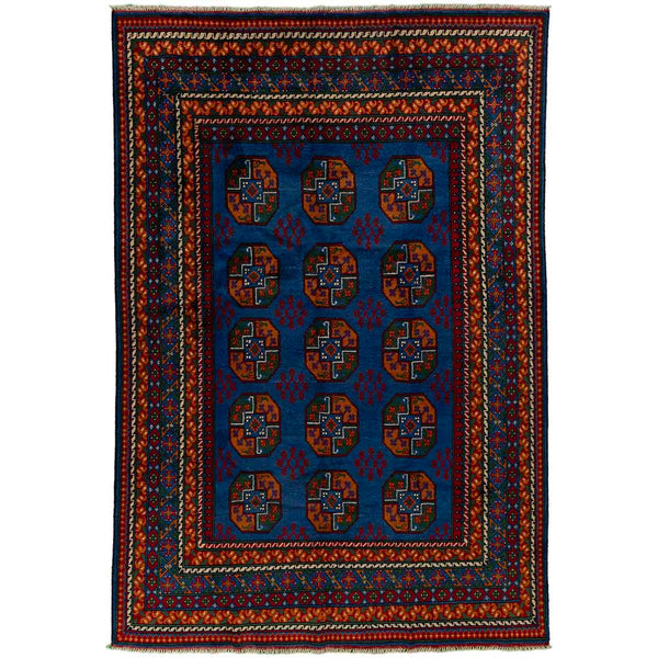 שטיח אחצ׳ה - קאבול צבעוני 294*202 KABUL