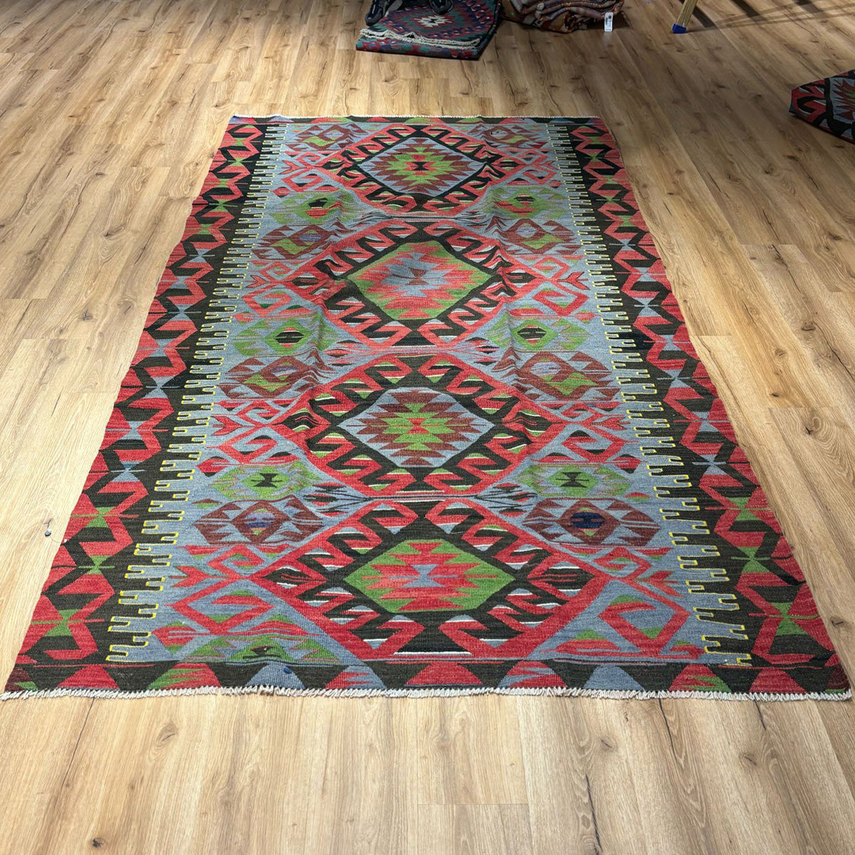 שטיח קילים אנטולי צבעוני 291*157 KILIM