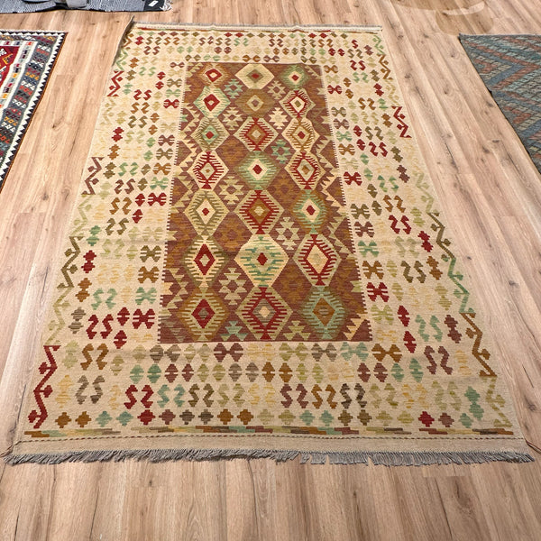 שטיח קילים פרסי רטרו 00 צבעוני 303*195 KILIM