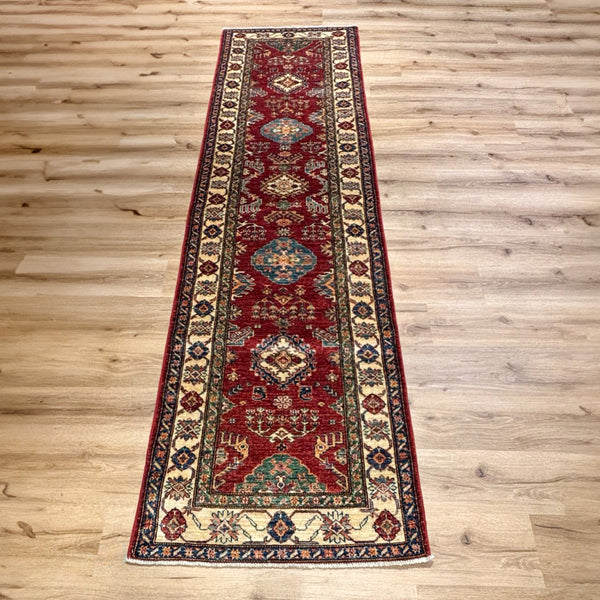 שטיח סופר קזאק צבעוני ראנר 282*81 KAZAK