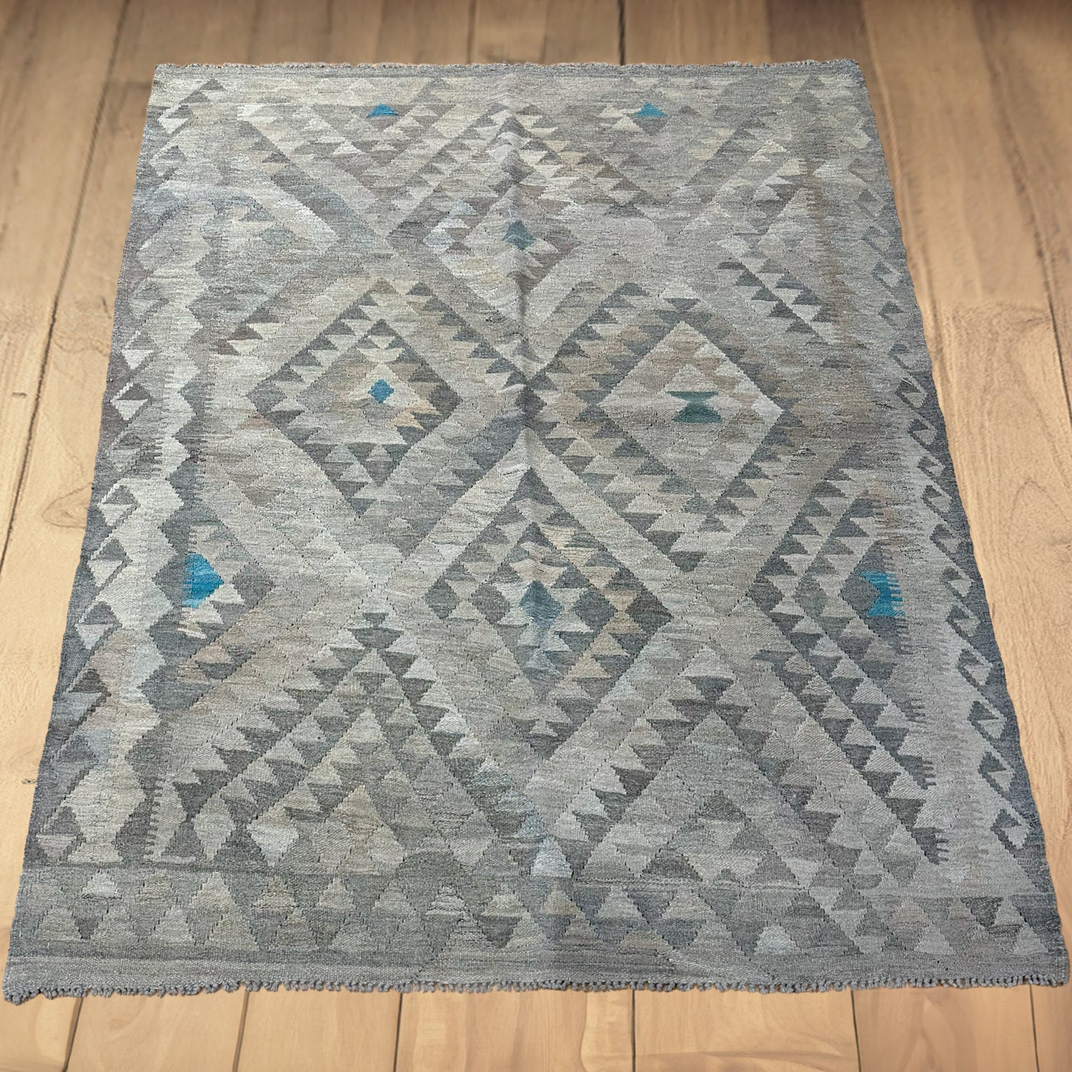 שטיח קילים פרסי רטרו 00 בז' 197*157 KILIM