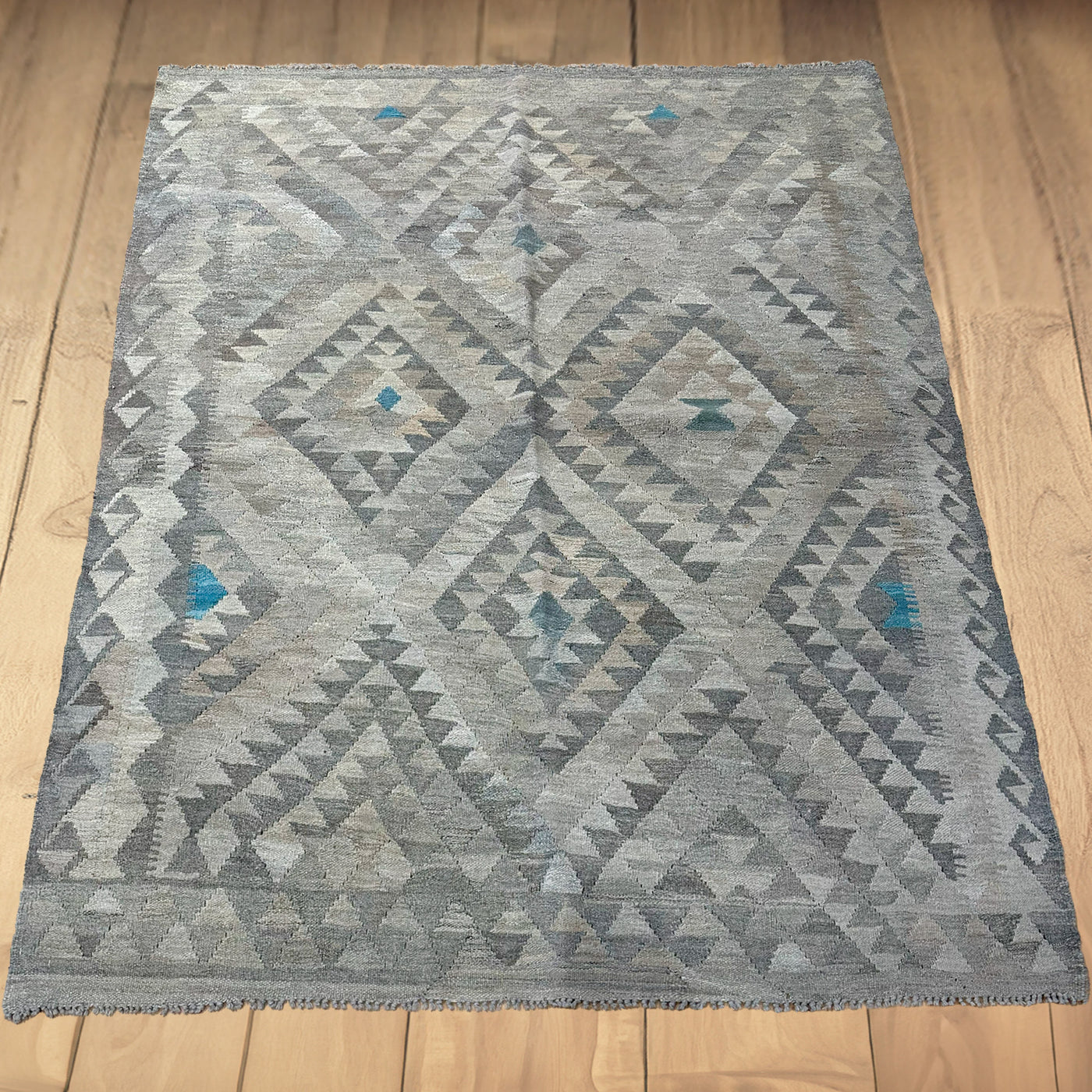 שטיח קילים פרסי רטרו 00 בז' 197*157 KILIM