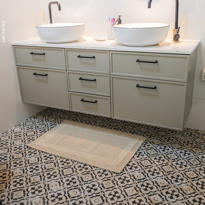 שטיחון אמבט ג'וליאן בז' 80*50 JULIAN