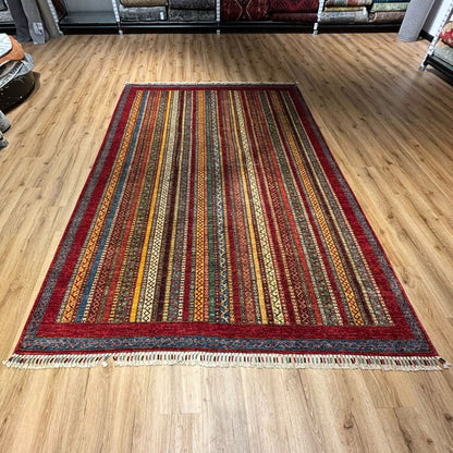 שטיח שאל פרסי צבעוני 290*199 SHIRAZ