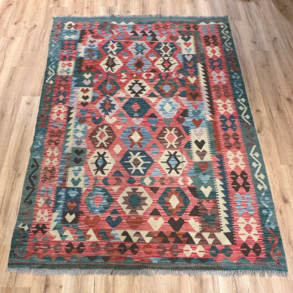שטיח קילים פרסי רטרו 00 צבעוני 242*172 KILIM