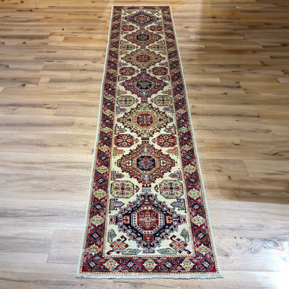 שטיח סופר קזאק צבעוני ראנר 311*77 KAZAK