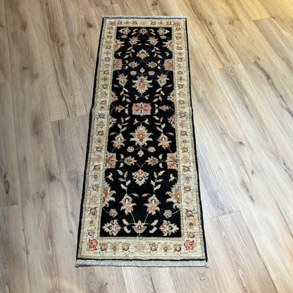 שטיח סופר זיגלר שחור ראנר 146*51 SUPER ZIGLER