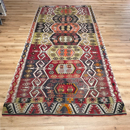 שטיח קילים אנטולי 00 צבעוני 364*175 KILIM