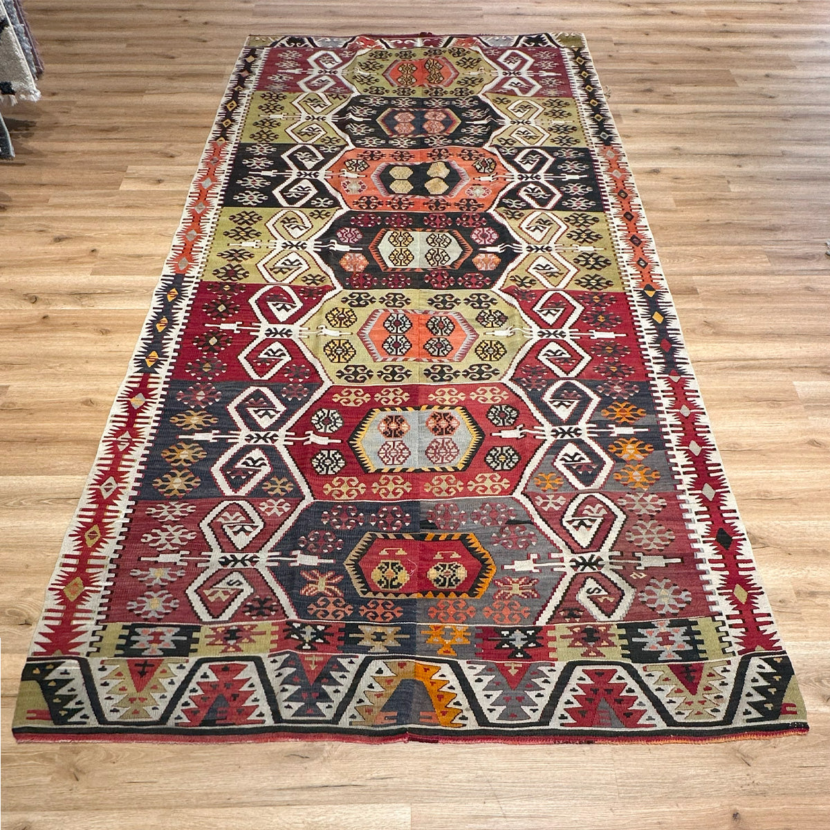 שטיח קילים אנטולי 00 צבעוני 364*175 KILIM