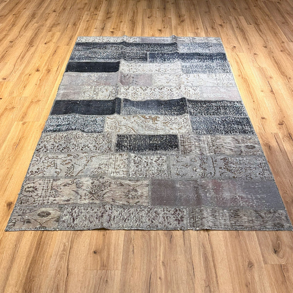 שטיח טלאים אפור/שחור 236*161 PATCHE