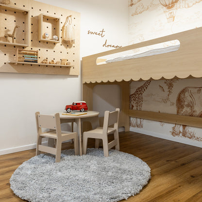 שטיח שאגי קטיפה פארמה עגול SHAGI