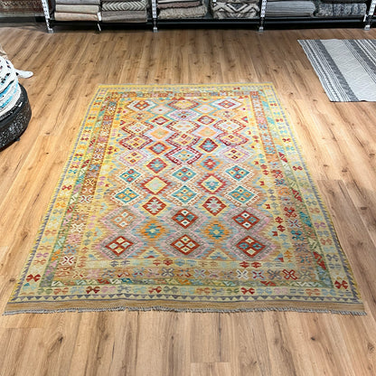 שטיח קילים פרסי רטרו צבעוני 258*186 KILIM