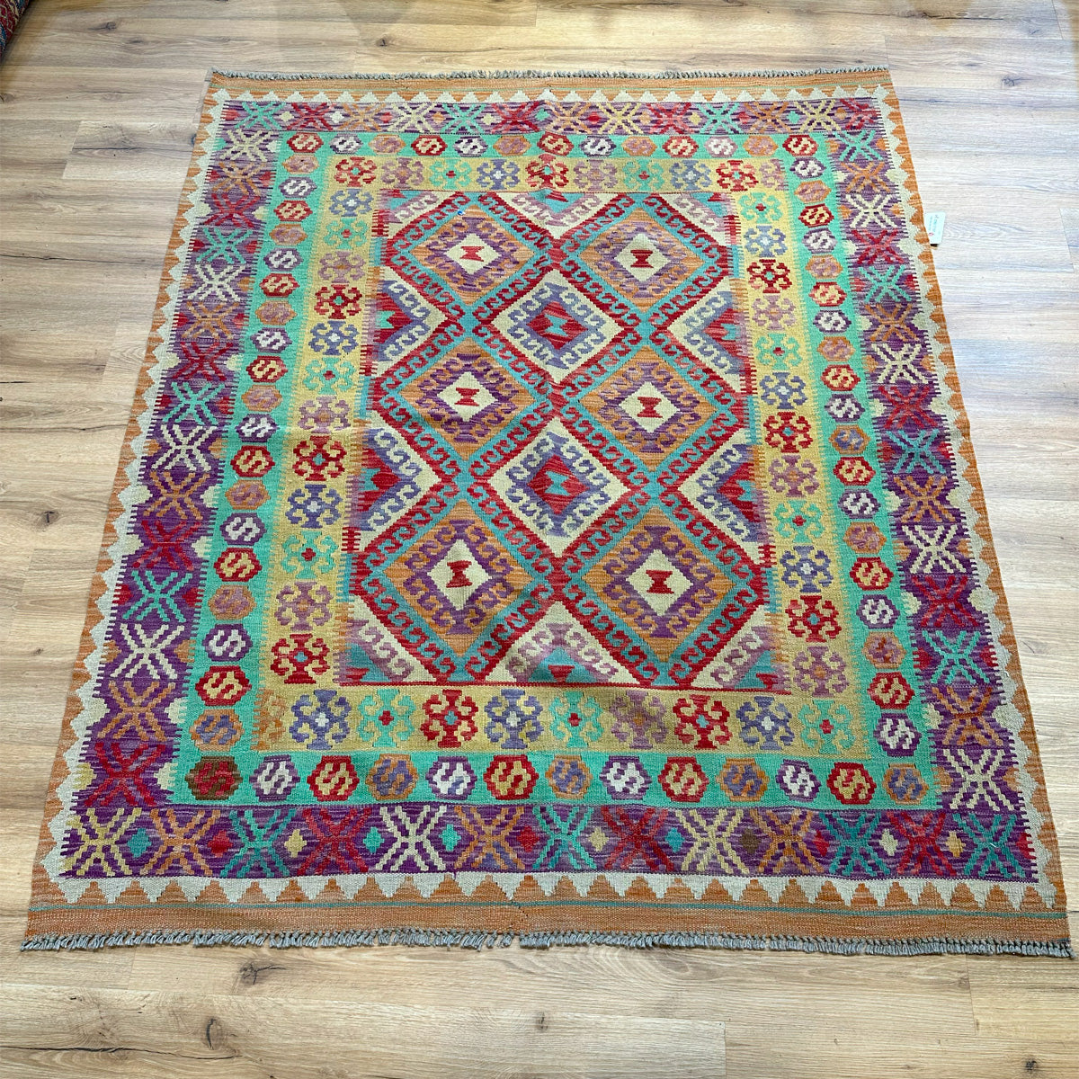 שטיח קילים פרסי רטרו 00 צבעוני 189*158 KILIM