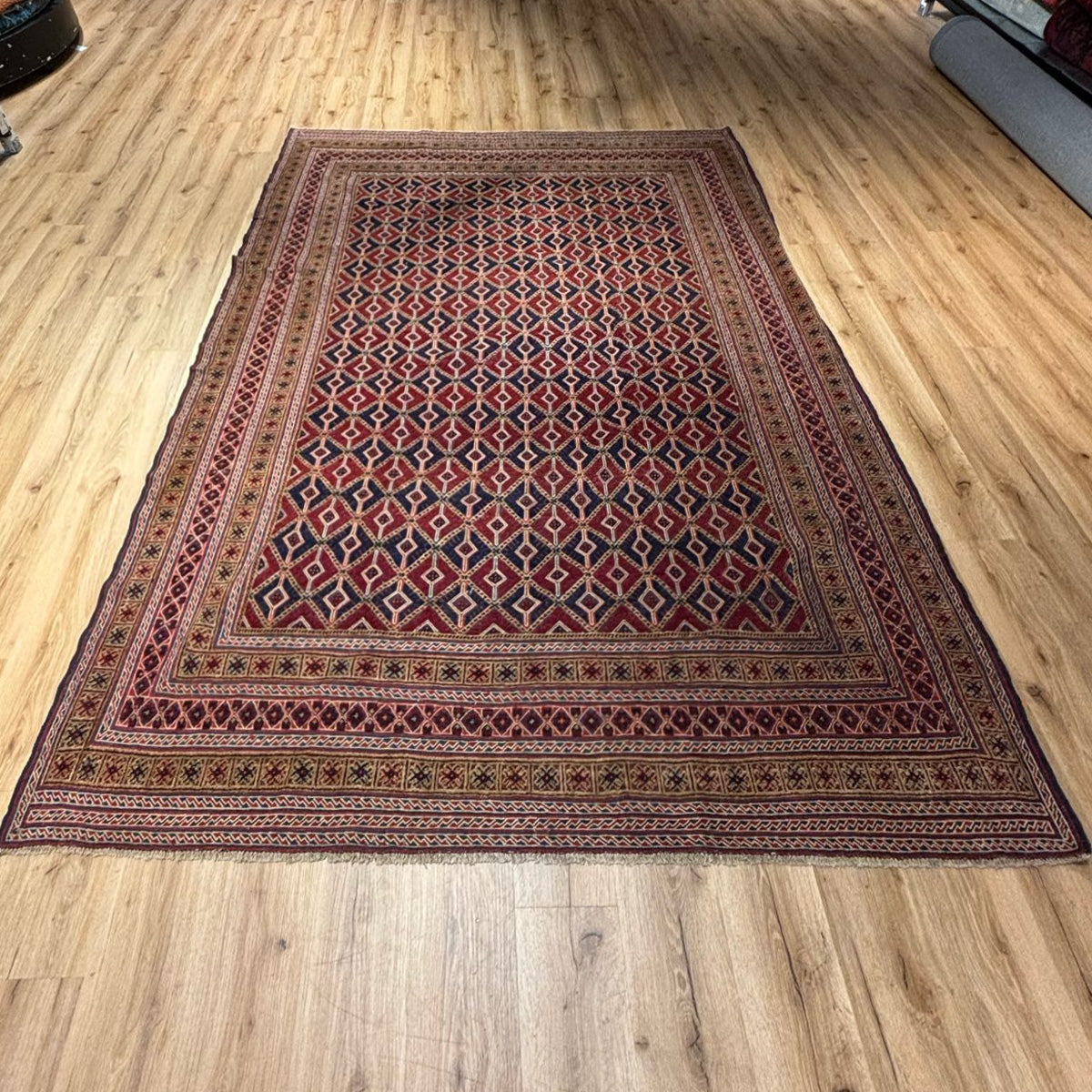 שטיח סופר אוזבקי צבעוני 275*193 UZBEK
