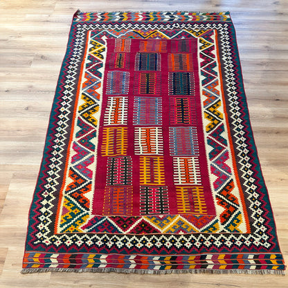 שטיח קילים קשקאי 00 צבעוני 236*148 KILIM