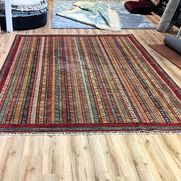 שטיח שאל פרסי 00 צבעוני 349*247 SHIRAZ
