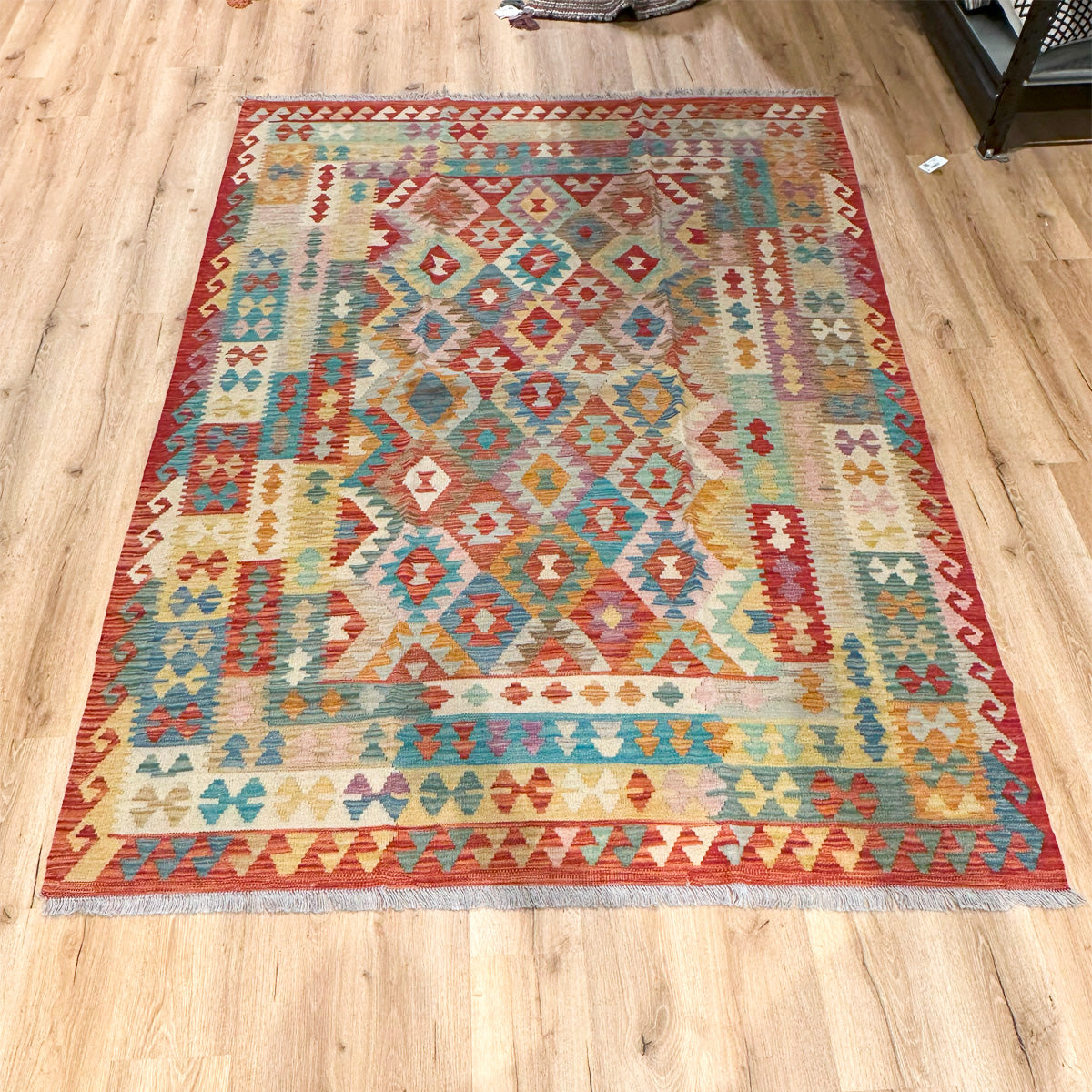 שטיח קילים פרסי רטרו 00 צבעוני 252*170 KILIM