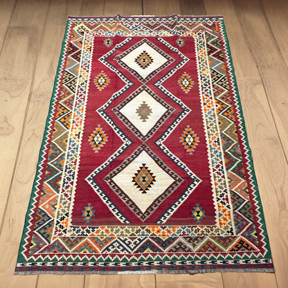 שטיח קילים קשקאי 00 צבעוני 278*173 KILIM