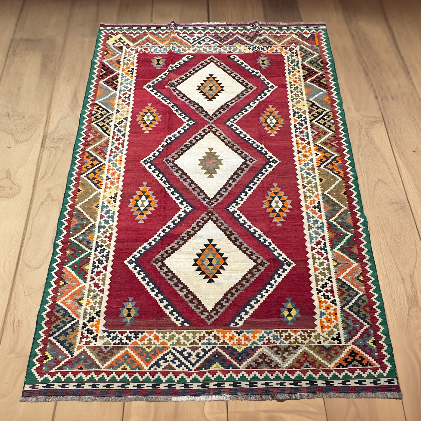 שטיח קילים קשקאי 00 צבעוני 278*173 KILIM