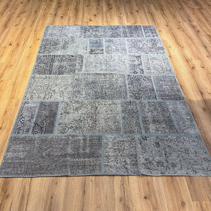 שטיח טלאים אפור 240*170 PATCHE