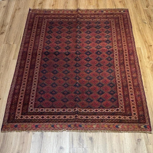 שטיח סופר אוזבקי אדום 183*152 UZBEK