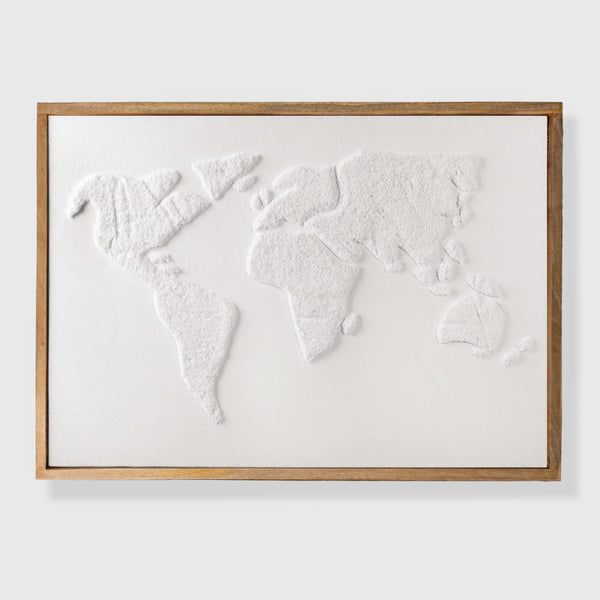 תמונה מסגרת עץ BRIGHT WORLD - hover