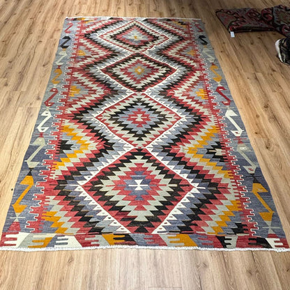 שטיח קילים אנטולי צבעוני 300*175 KILIM