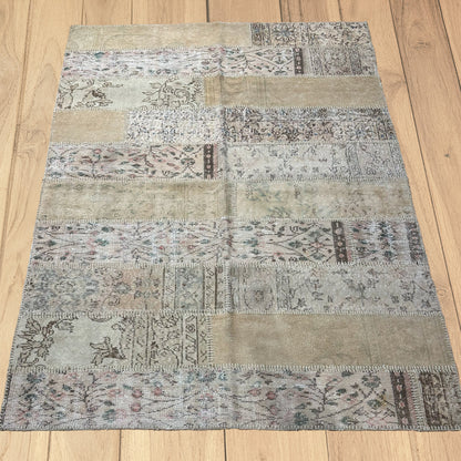 שטיח טלאים 00 בז' 201*156 PATCHE