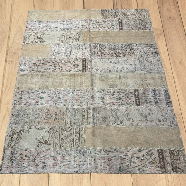 שטיח טלאים 00 בז' 201*156 PATCHE