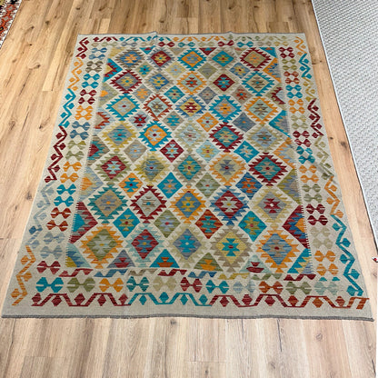 שטיח קילים פרסי רטרו 00 צבעוני 233*177 KILIM