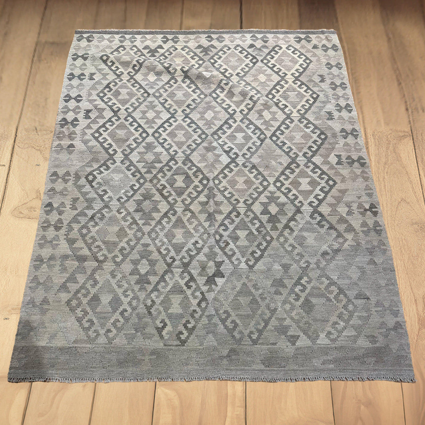 שטיח קילים פרסי רטרו 00 בז' 203*160 KILIM