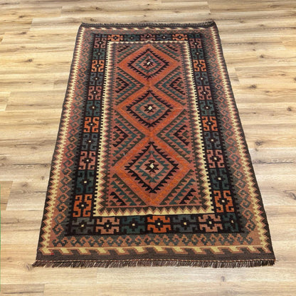 שטיח קילים פרסי רטרו צבעוני 192*107 KILIM