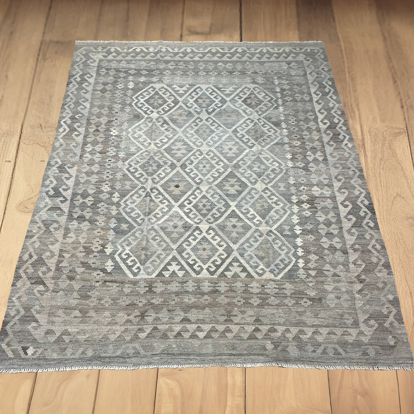 שטיח קילים פרסי רטרו 00 בז' 238*196 KILIM