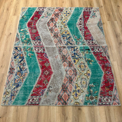 שטיח טלאים מעצבים 00 צבעוני 200*150 PATCHE