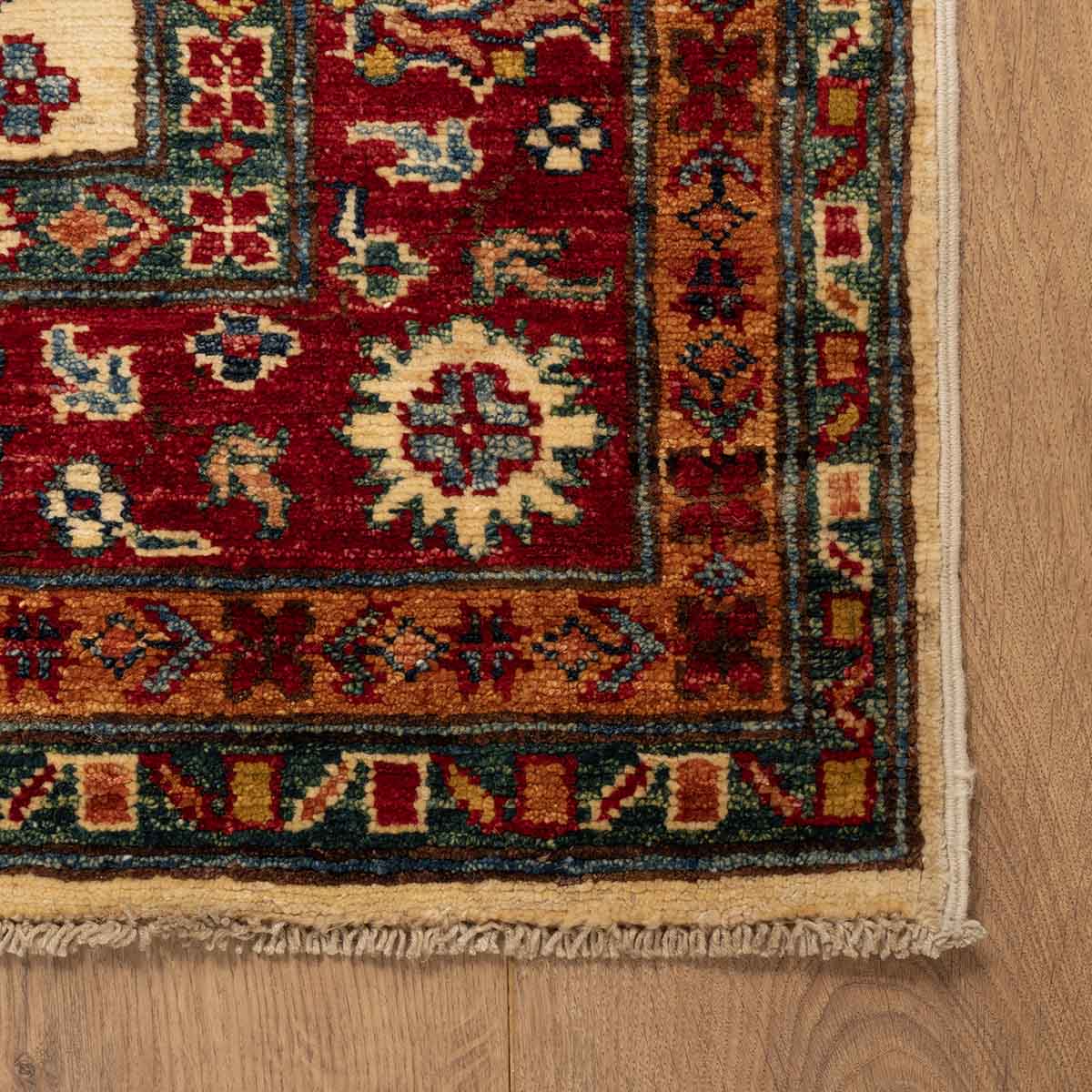 שטיח קזאק -  קייזר לבן 157*105 KAYZAR