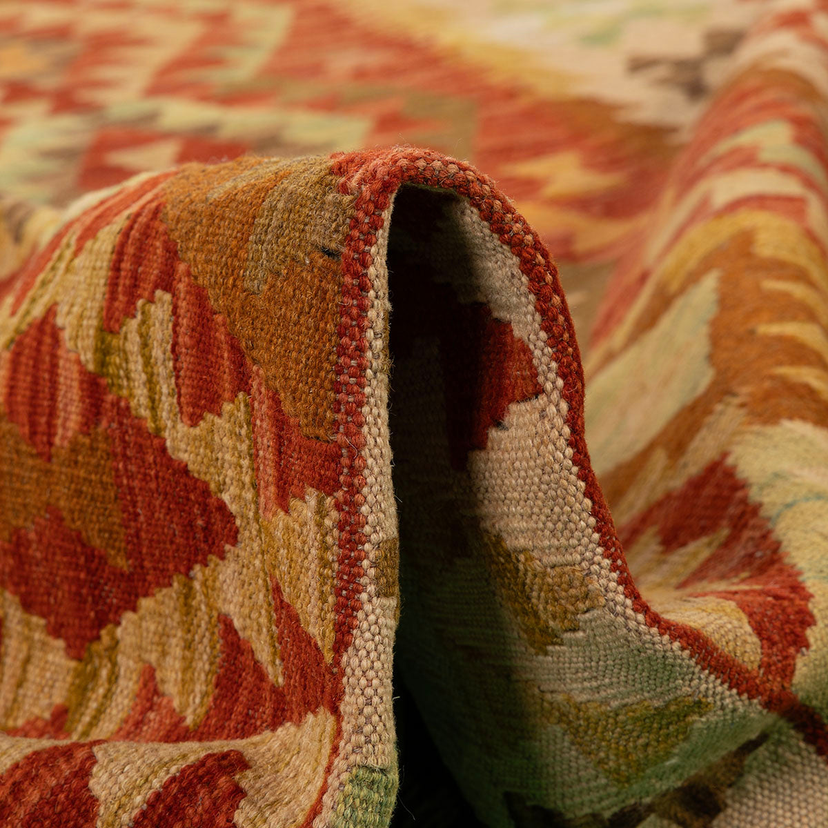 שטיח קילים אפגני צבעוני 290*203 KILIM