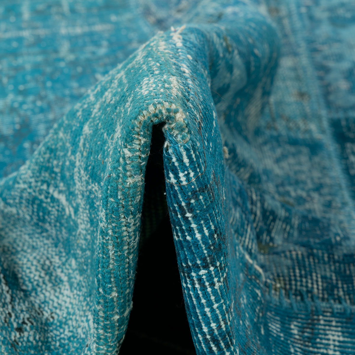 שטיח טלאים כחול 200*140 PATCH