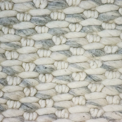 שטיח גפן חלות עבות 01 לבן/אפור | השטיח האדום