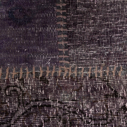 שטיח טלאים סגול/שחור 253*165 PATCH