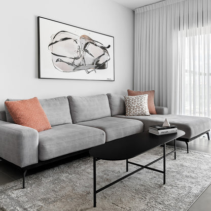 שטיח מדריד 21 אפור | השטיח האדום | עיצוב: שרון סידי, צילום: מאור מויאל