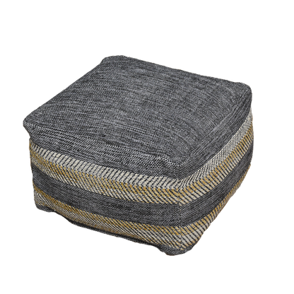 פוף לילי 01 כחול/צהוב LILY