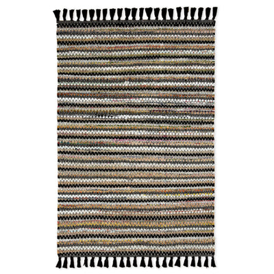 שטיח נוק 01 שחור/צבעוני NUK