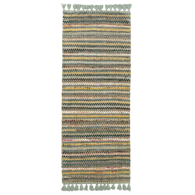 שטיח נוק 02 טורקיז/צבעוני ראנר NUK